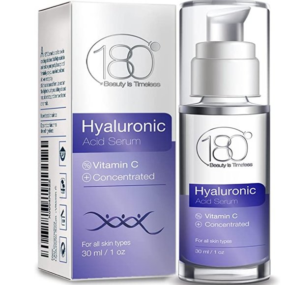 Hyaluronic Acid Face Serum by 180 Cosmetics 2 pk Brand New - Picture 1 of 8
